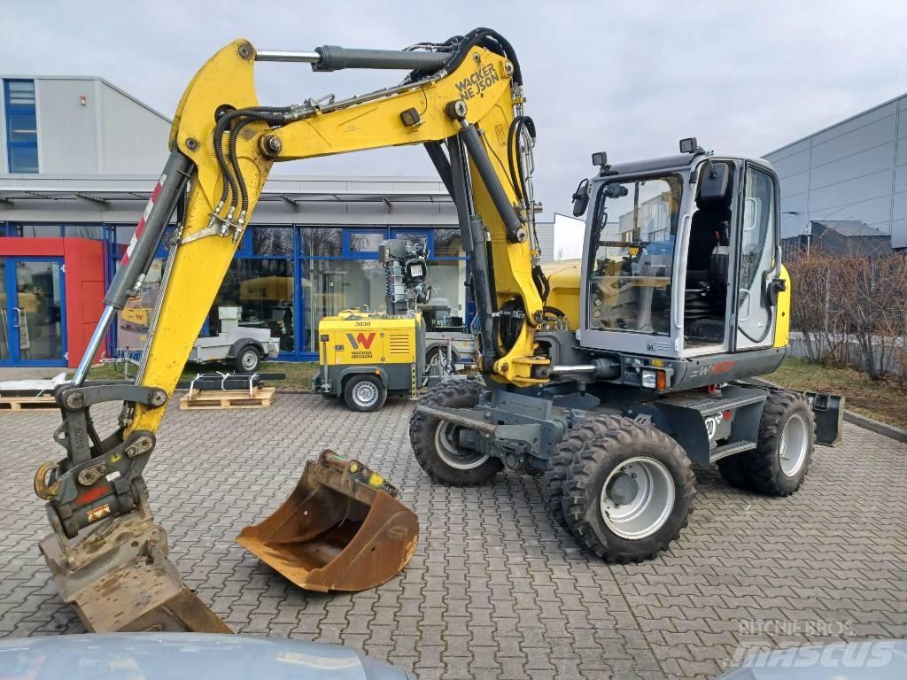 Wacker Neuson EW100 Ekskavatori uz riteņiem