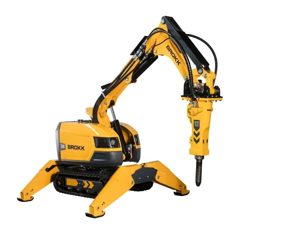 Brokk 200 Demontāžas ekskavators