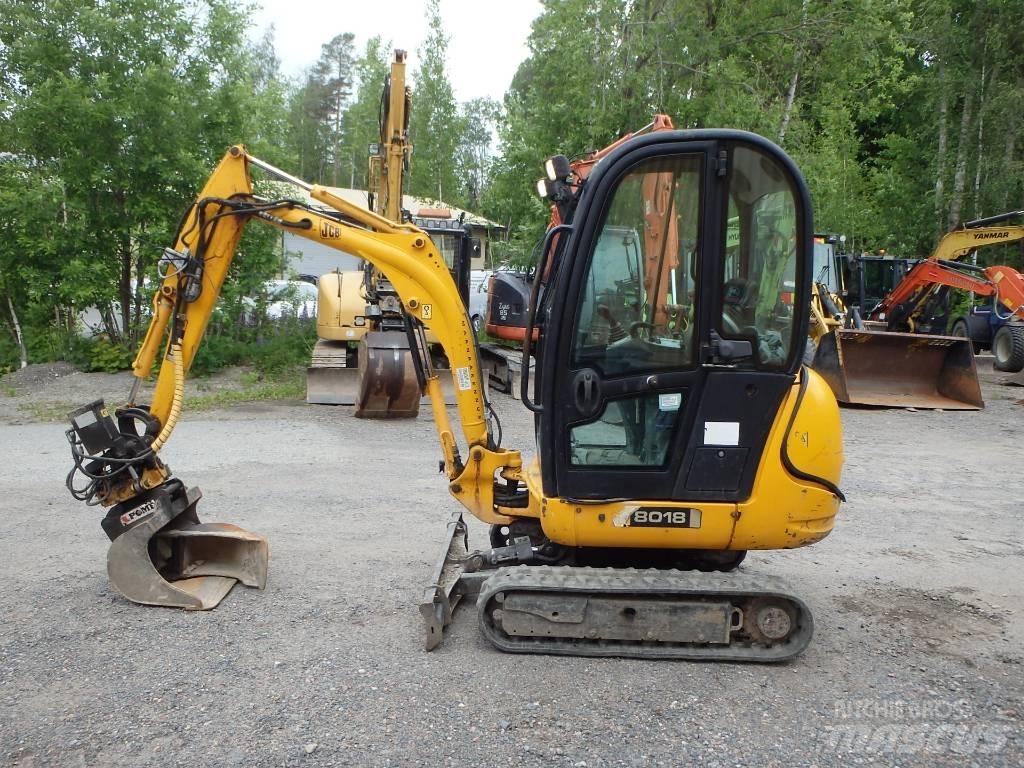JCB 8018 Engconilla Mini ekskavatori < 7 t