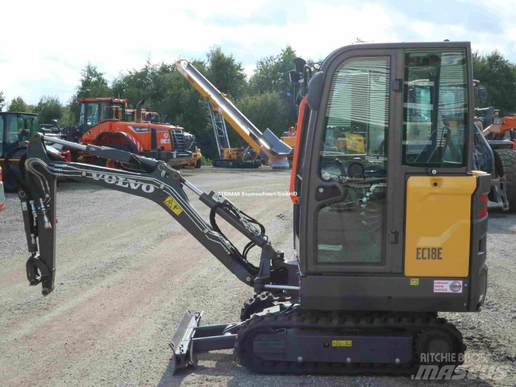 Volvo EC 18 E Mini ekskavatori < 7 t