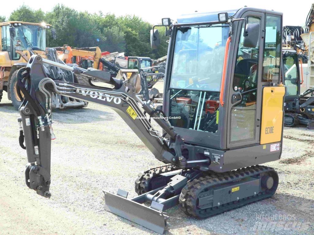 Volvo EC 18 E Mini ekskavatori < 7 t