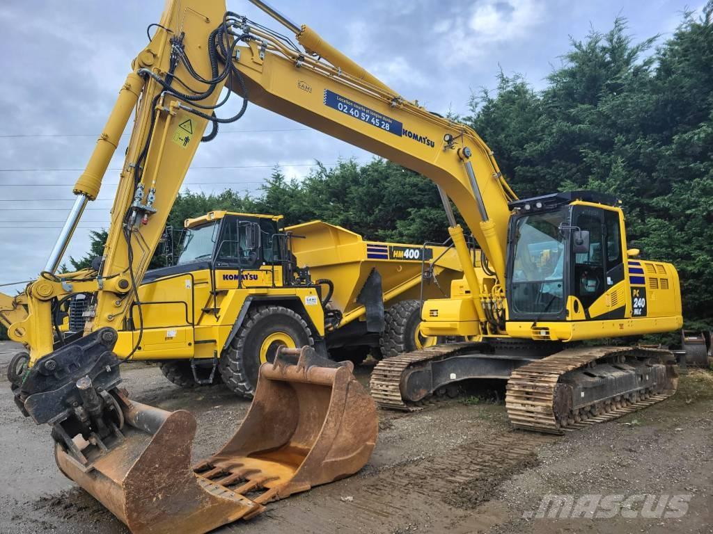 Komatsu PC240NLC-11 Kāpurķēžu ekskavatori