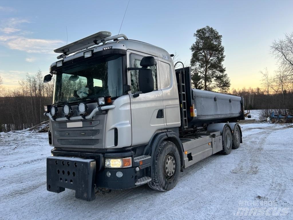 Scania G 480 Treileri ar āķi