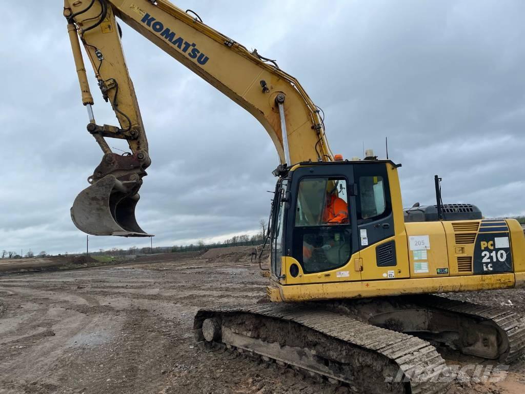 Komatsu PC210LC-8 Kāpurķēžu ekskavatori