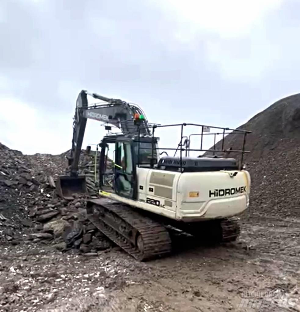 Hidromek HMK 220 LC Kāpurķēžu ekskavatori