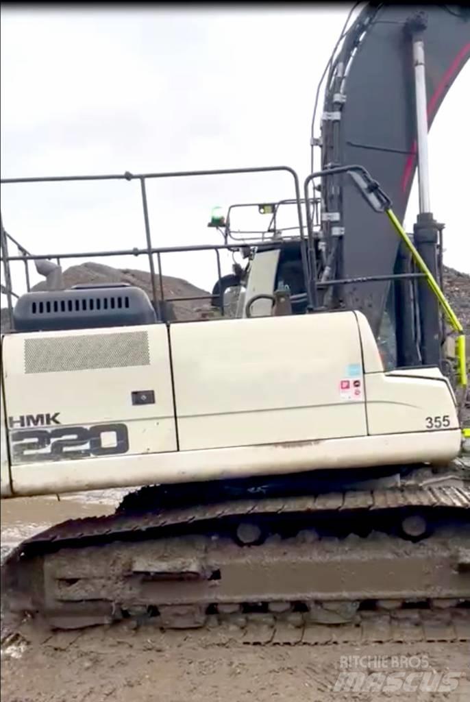 Hidromek HMK 220 LC Kāpurķēžu ekskavatori