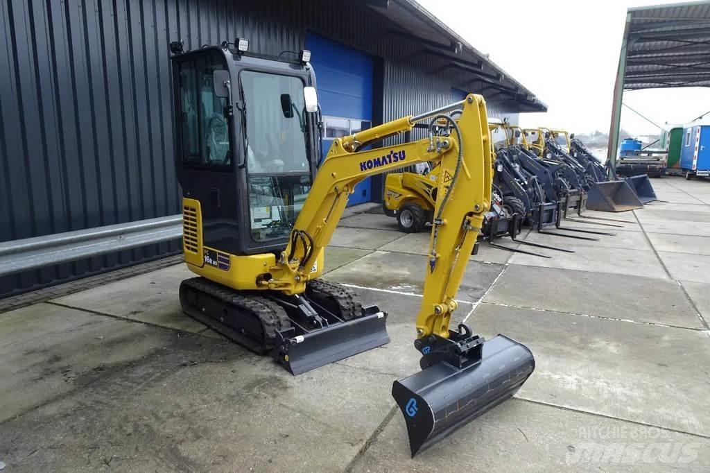 Komatsu PC16R HS Kāpurķēžu ekskavatori