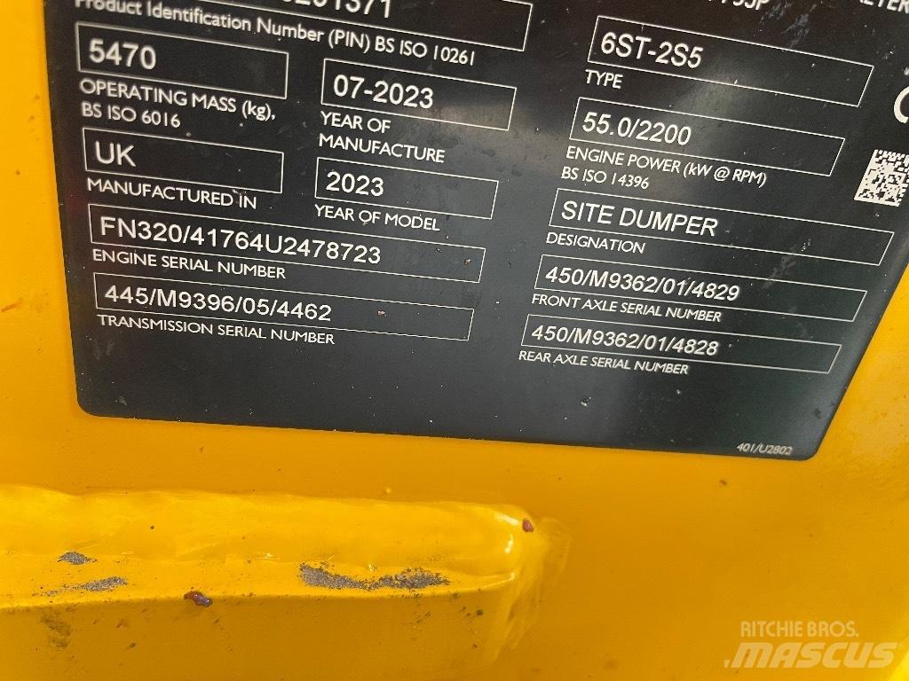 JCB 6 T Mini pašizgāzēji
