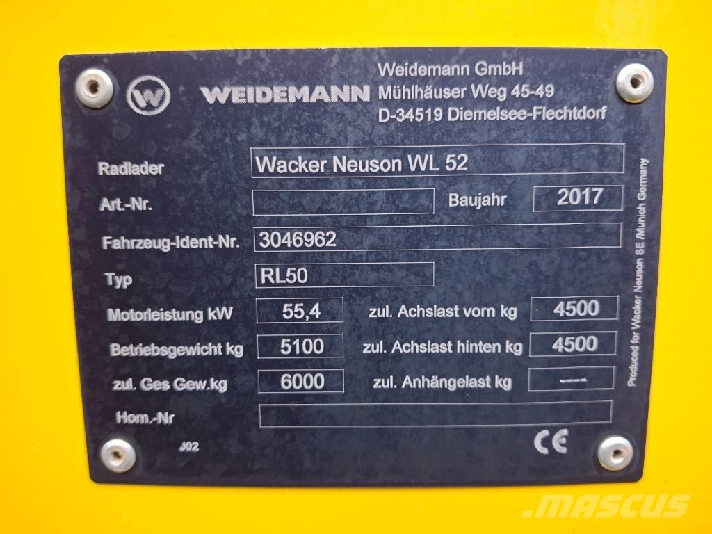 Wacker Neuson WL 52 Iekrāvēji uz riteņiem