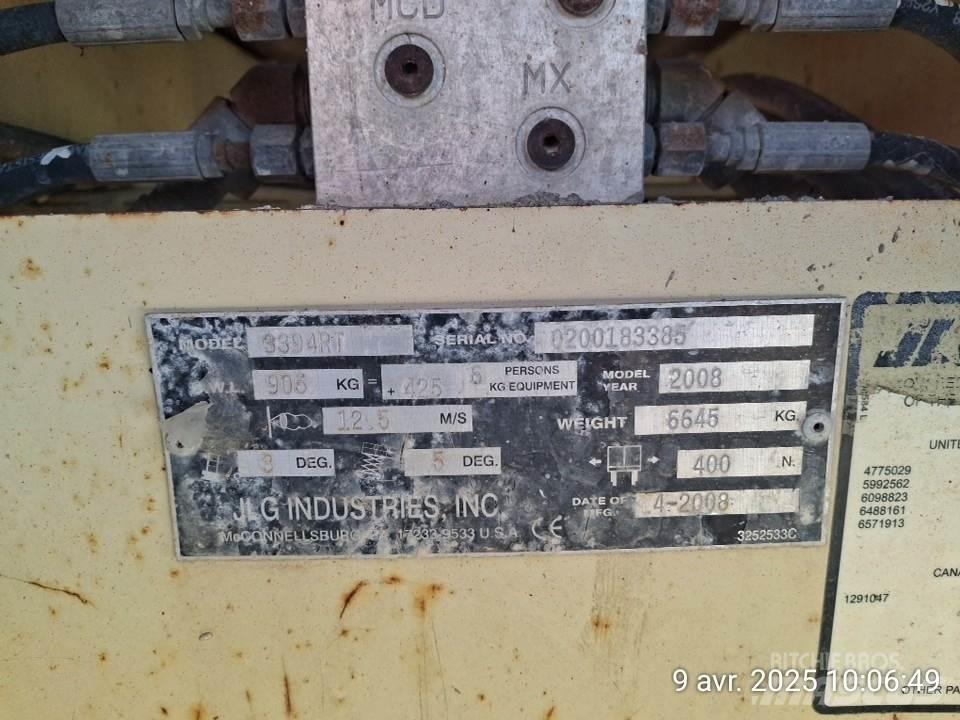JLG 3394RT Šķerveida pacēlāji