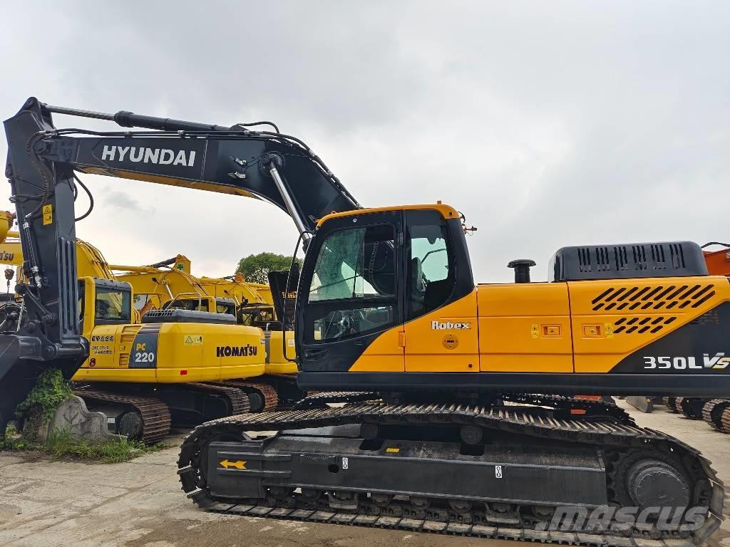 Hyundai R350LVS Kāpurķēžu ekskavatori