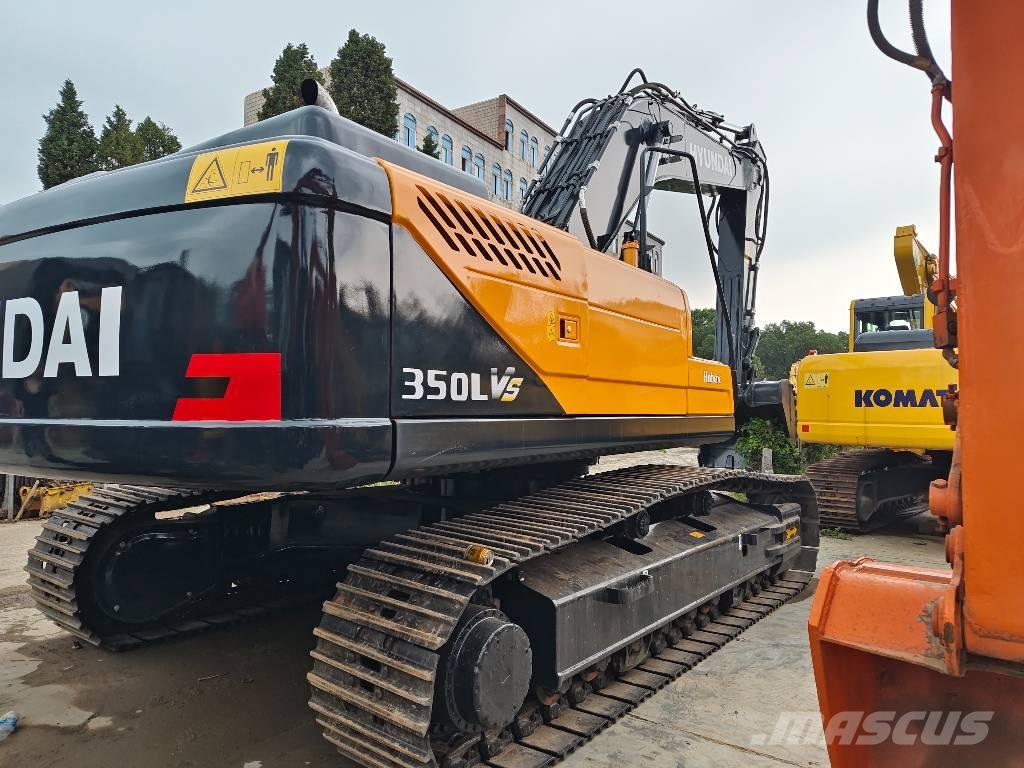 Hyundai R350LVS Kāpurķēžu ekskavatori