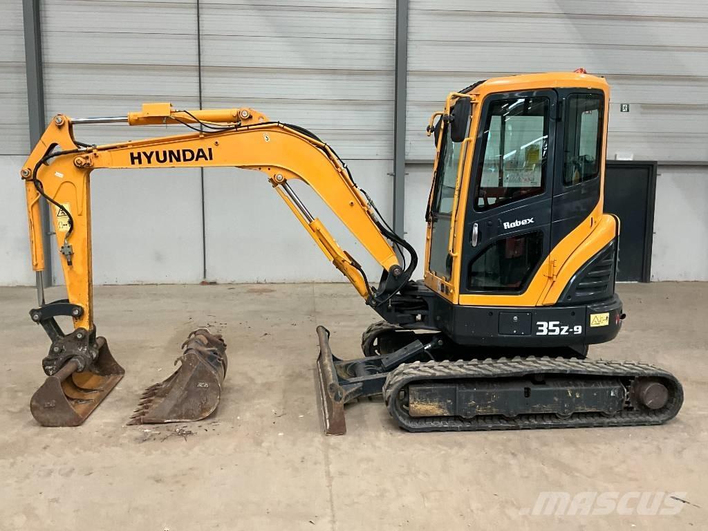 Hyundai Robex 35 Z-9 Mini ekskavatori < 7 t