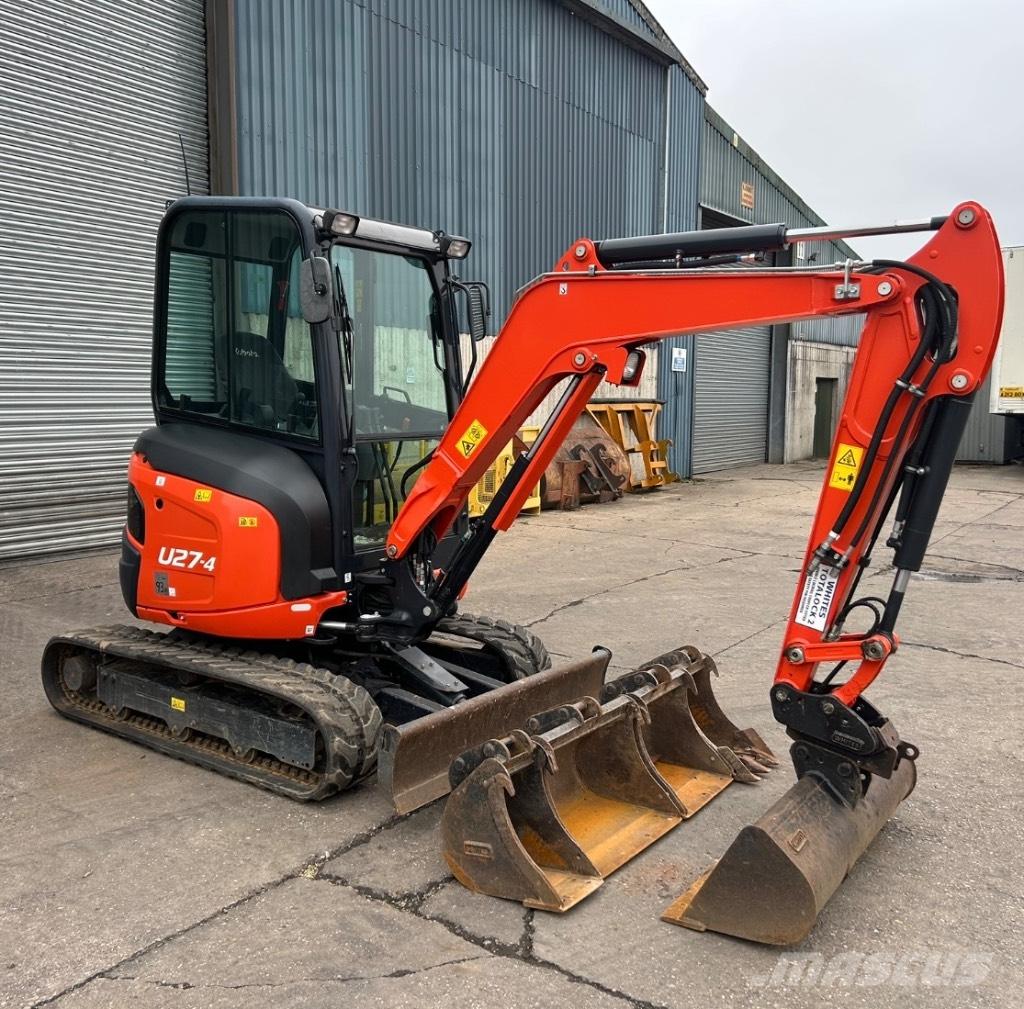Kubota U27-4 Mini ekskavatori < 7 t