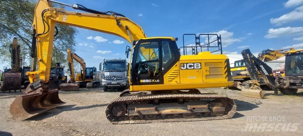 JCB JS 220 X Kāpurķēžu ekskavatori