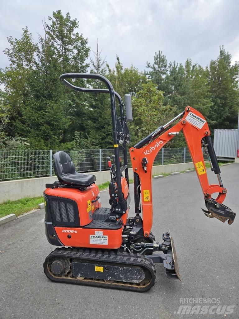 Kubota K008-5 VHG Mini ekskavatori < 7 t