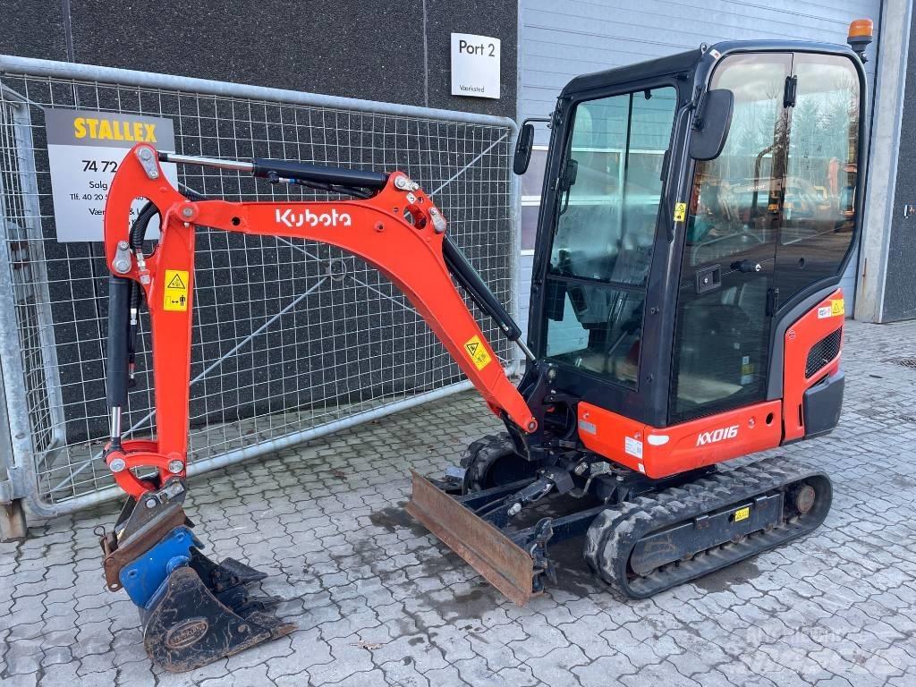 Kubota KX016-4 Mini ekskavatori < 7 t
