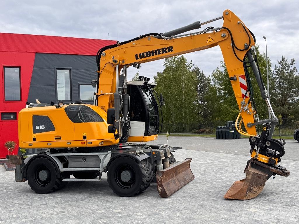 Liebherr A 916 Ekskavatori uz riteņiem