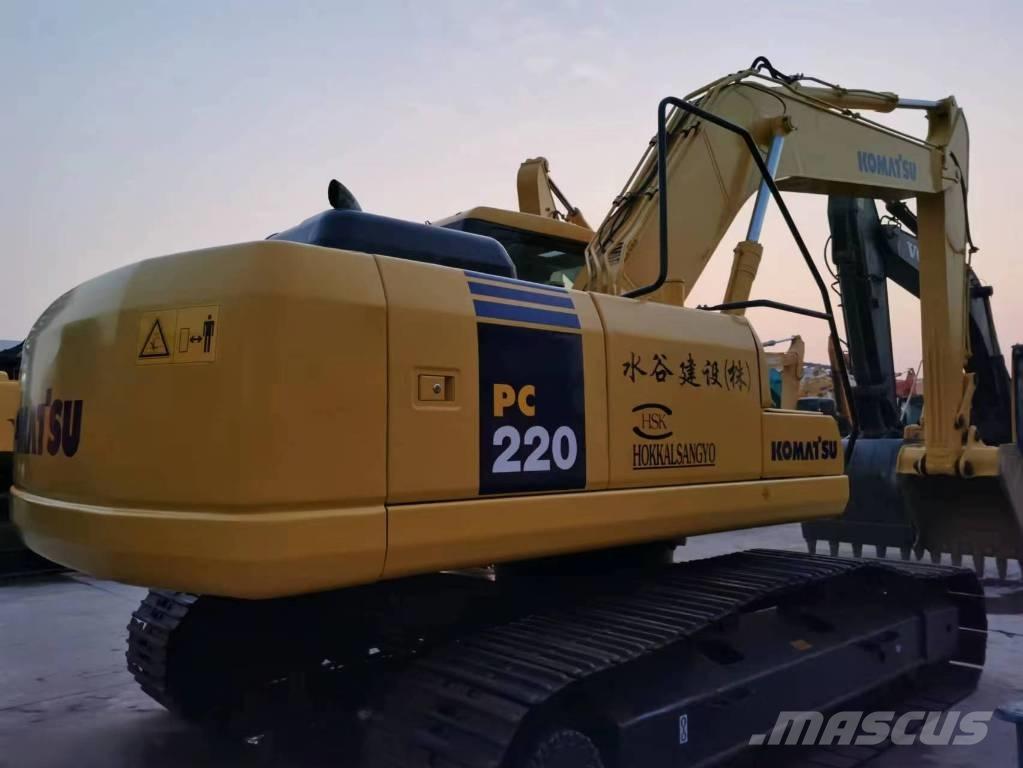 Komatsu PC 220-7 Kāpurķēžu ekskavatori