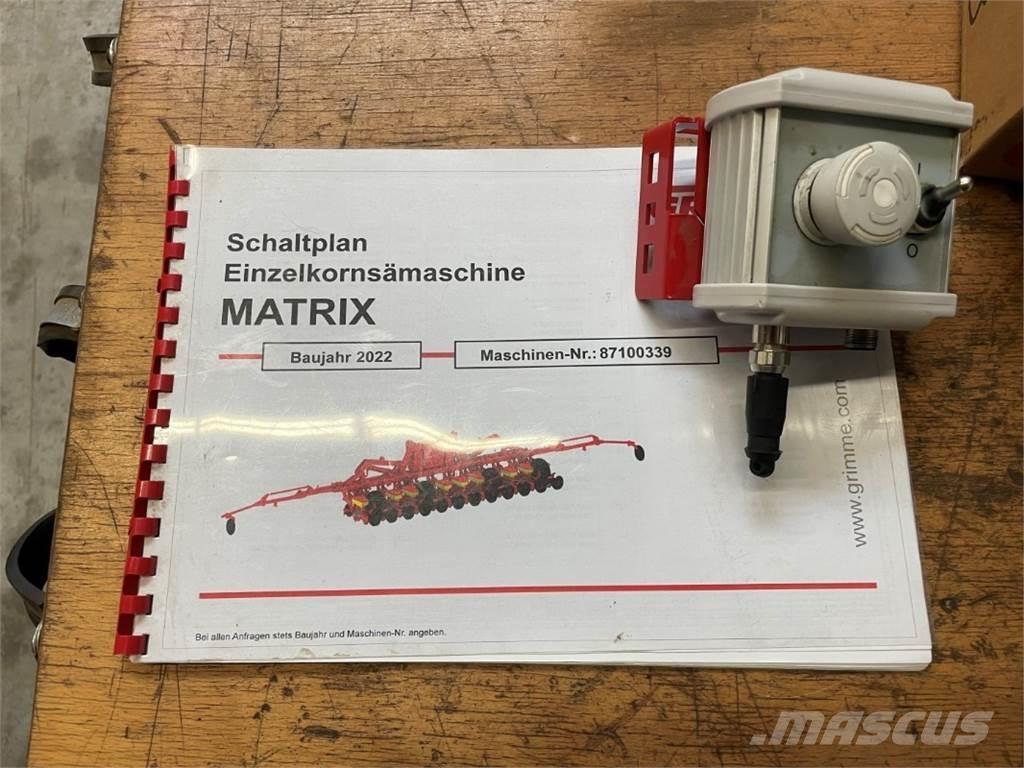 Grimme MATRIX 1800 Precīzās izsējas sējmašīnas 
