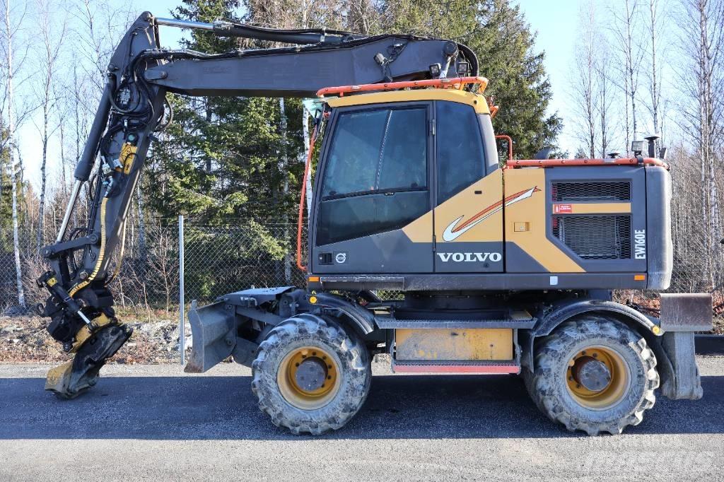 Volvo EW 160 E Ekskavatori uz riteņiem