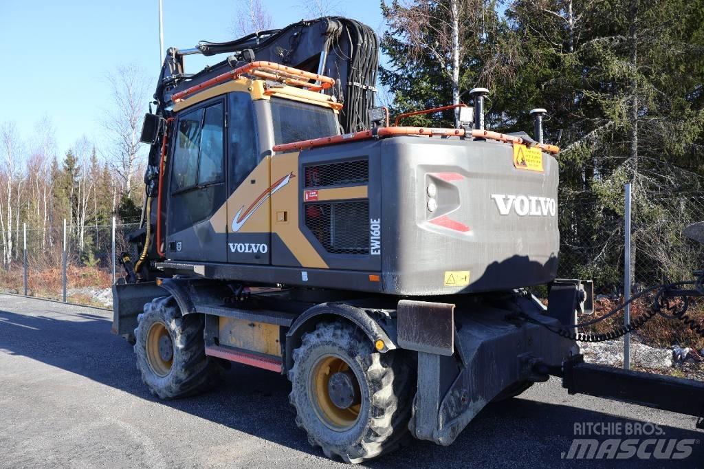 Volvo EW 160 E Ekskavatori uz riteņiem