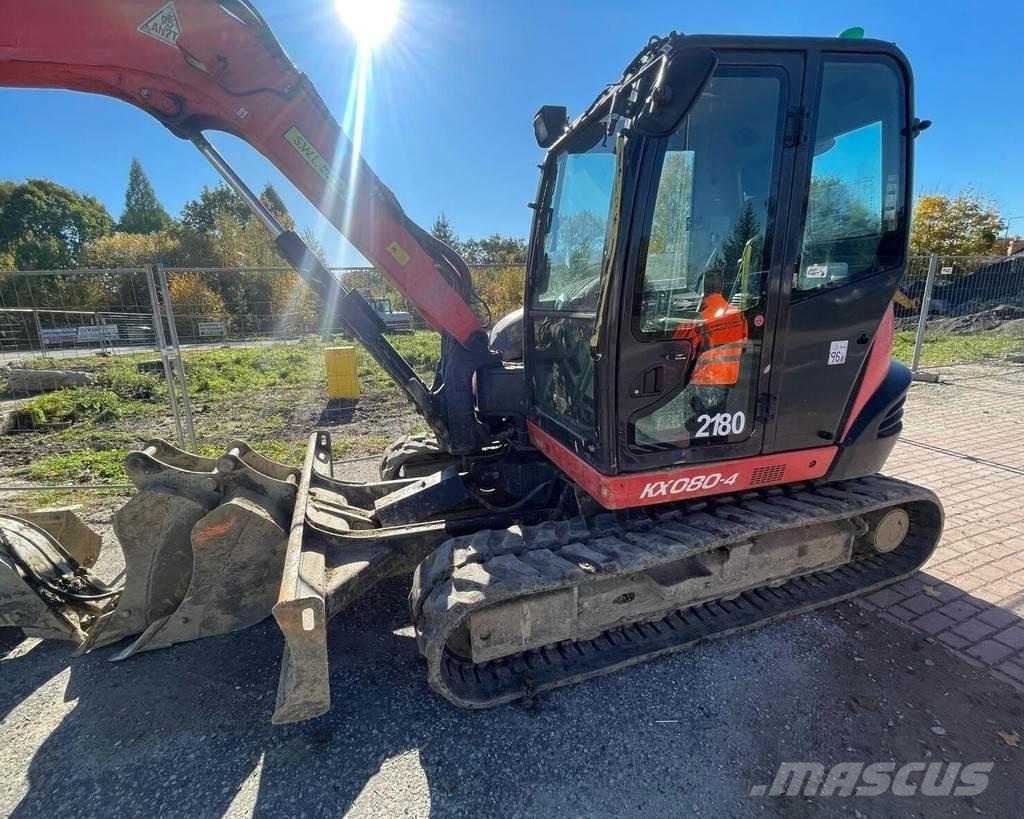 Kubota KX-080-4 Mini ekskavatori < 7 t