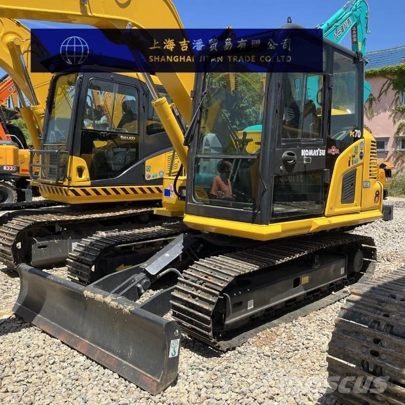 Komatsu PC 70-8 Kāpurķēžu ekskavatori