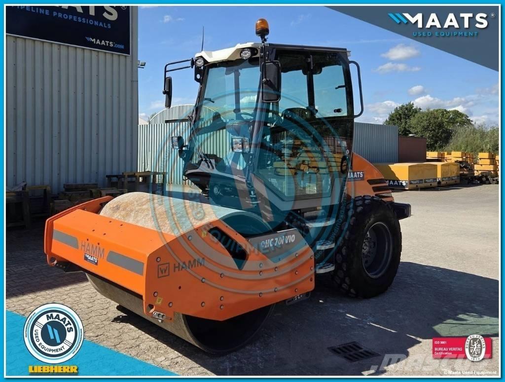 Hamm HC 70i Vio Vienvalča grunts veltņi