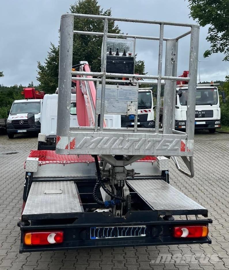 Multitel 160 Alu DS Pacēlāji uz automašīnas bāzes