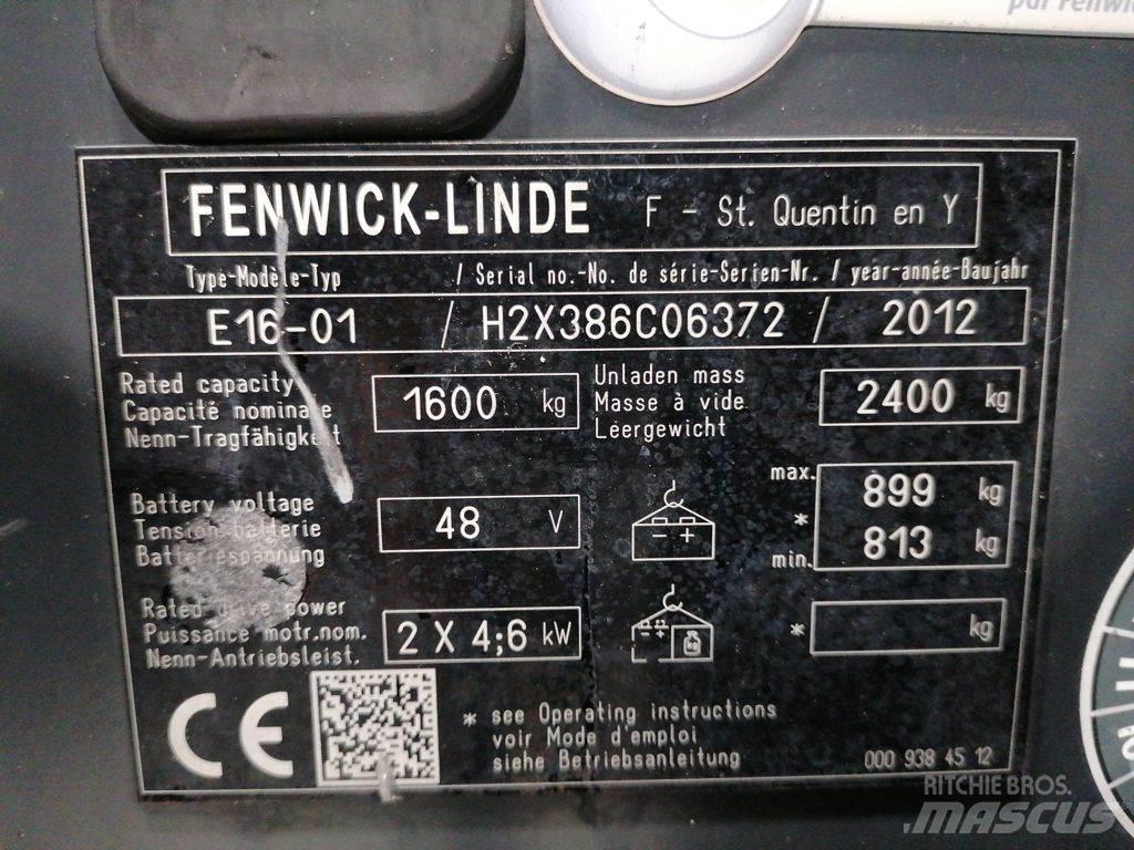 Linde E16 Elektriskie iekrāvēji
