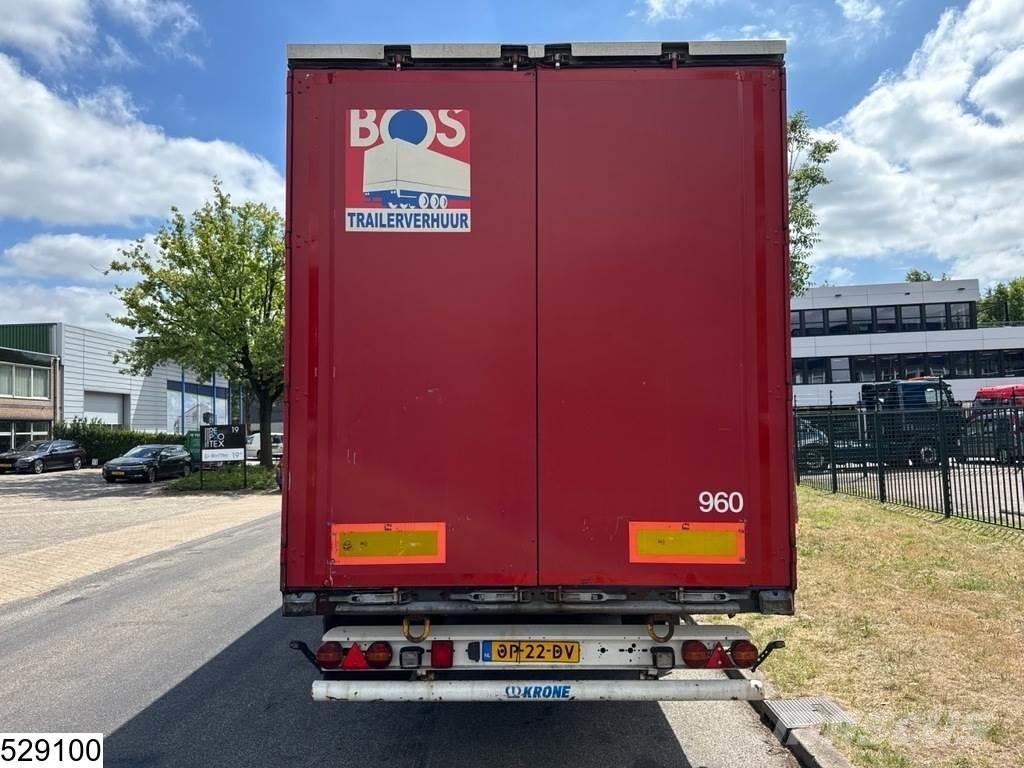 Krone Tautliner Tents puspiekabes