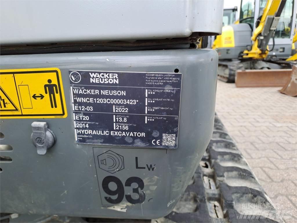 Wacker Neuson ET20 Kāpurķēžu ekskavatori