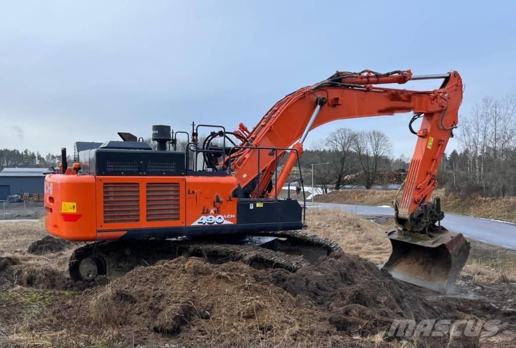 Hitachi ZX 490 LCH Kāpurķēžu ekskavatori