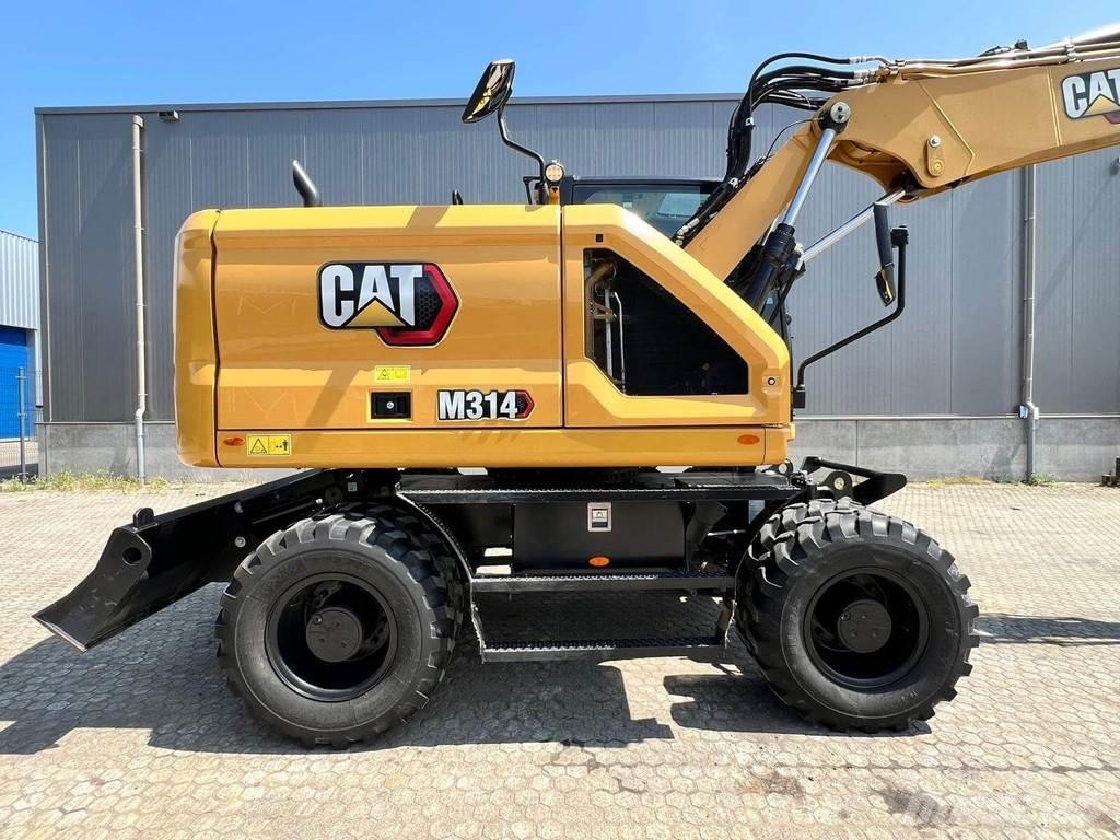 CAT M314-07 Ekskavatori uz riteņiem
