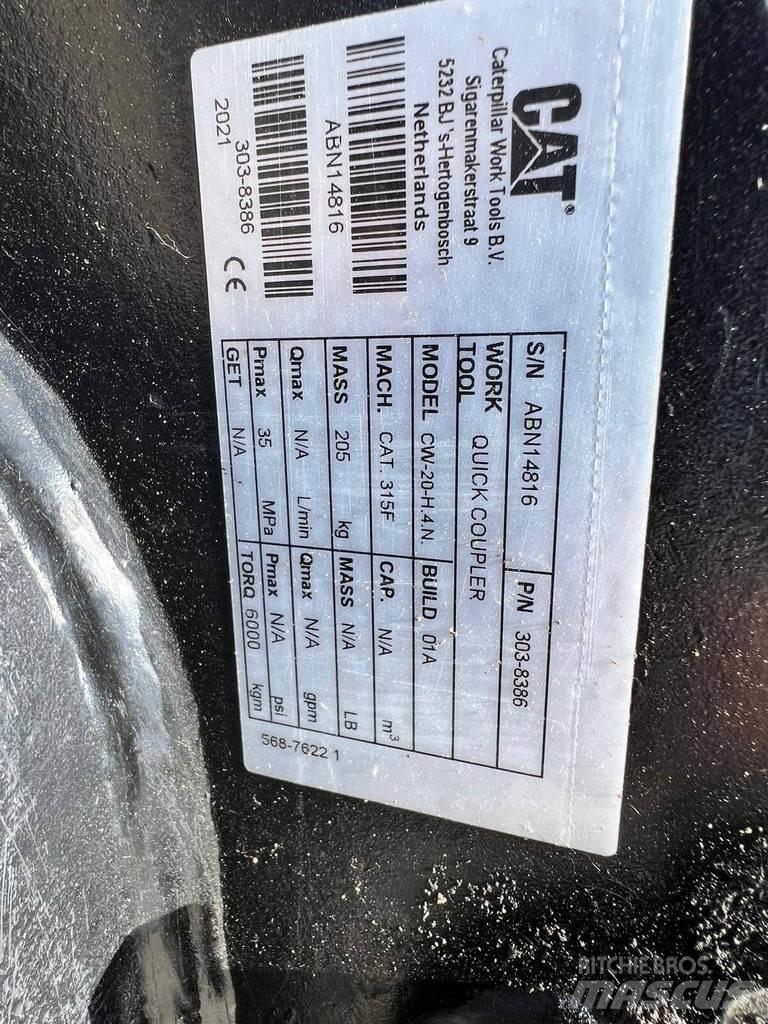 CAT M314-07 Ekskavatori uz riteņiem