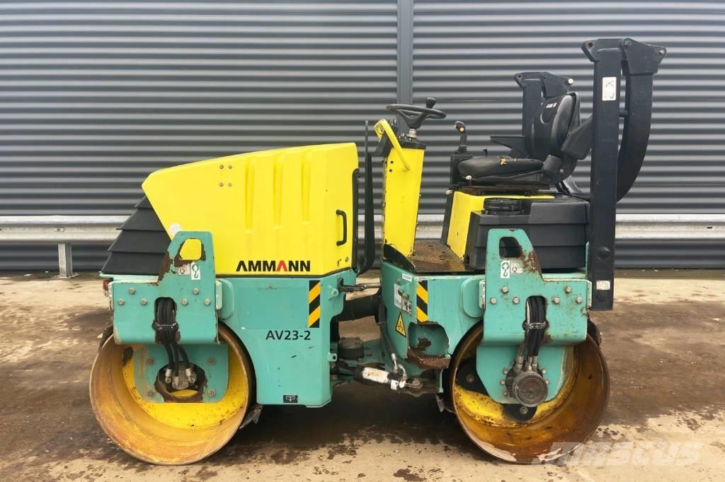 Ammann AV 23-2 Divvalču grunts veltņi