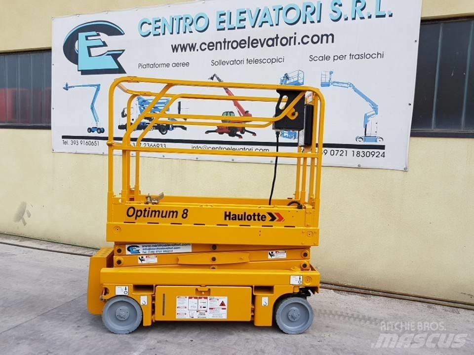 Haulotte Optimum  8 Šķerveida pacēlāji