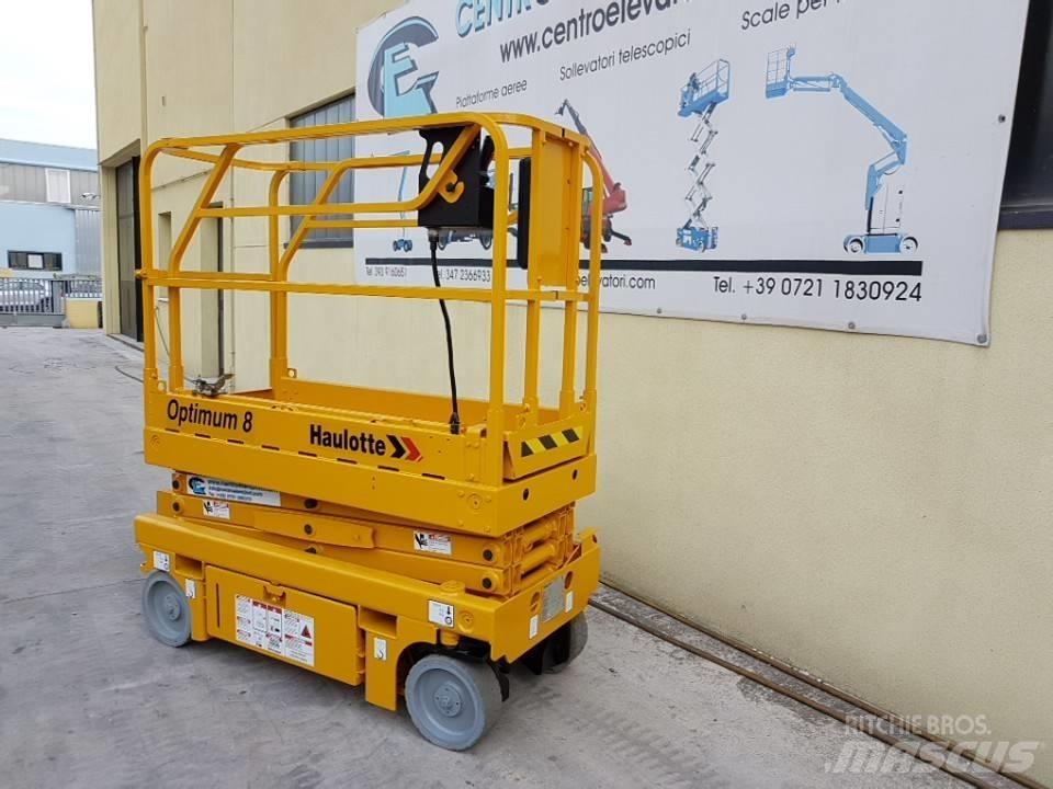 Haulotte Optimum  8 Šķerveida pacēlāji