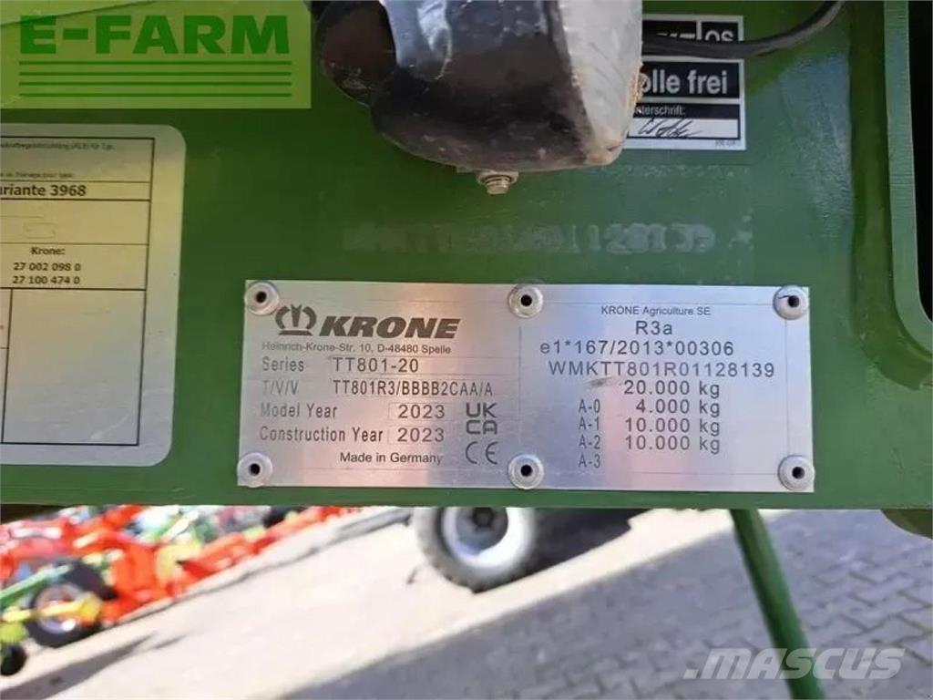 Krone gx 440 Graudu pārkraušanas piekabes