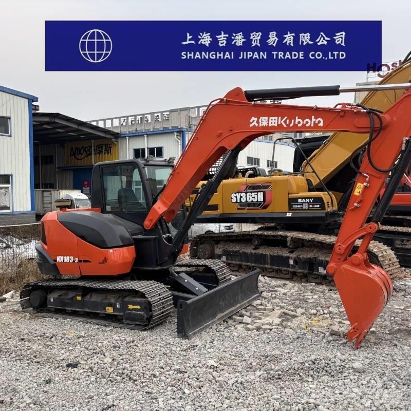 Kubota KX 183 Kāpurķēžu ekskavatori