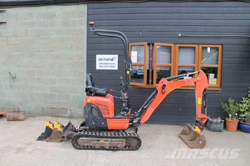 Kubota U 10-3 Mini ekskavatori < 7 t