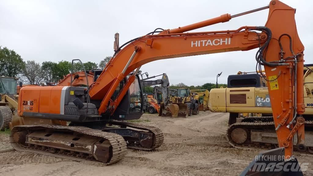Hitachi ZX 210 LC-3 Kāpurķēžu ekskavatori