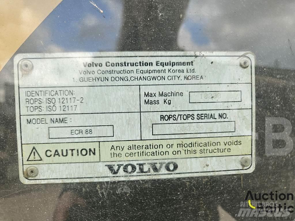Volvo ECR 88 Vidēja lieluma ekskavatori 7 t - 12 t