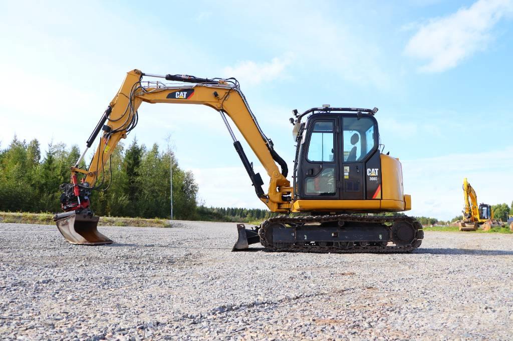 CAT 308E2 CR Kāpurķēžu ekskavatori