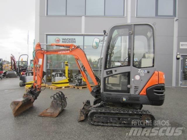 Hitachi ZX 18 Mini ekskavatori < 7 t