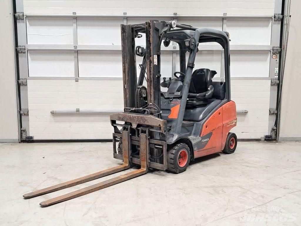 Linde H20T-01 LPG tehnika