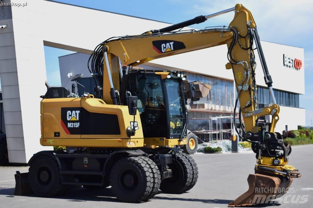 CAT M 315 F Ekskavatori uz riteņiem