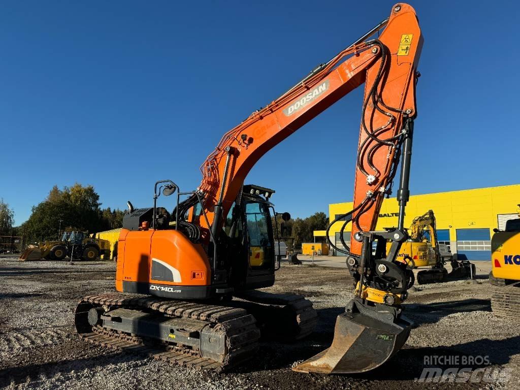Doosan DX140LCR-5 Kāpurķēžu ekskavatori