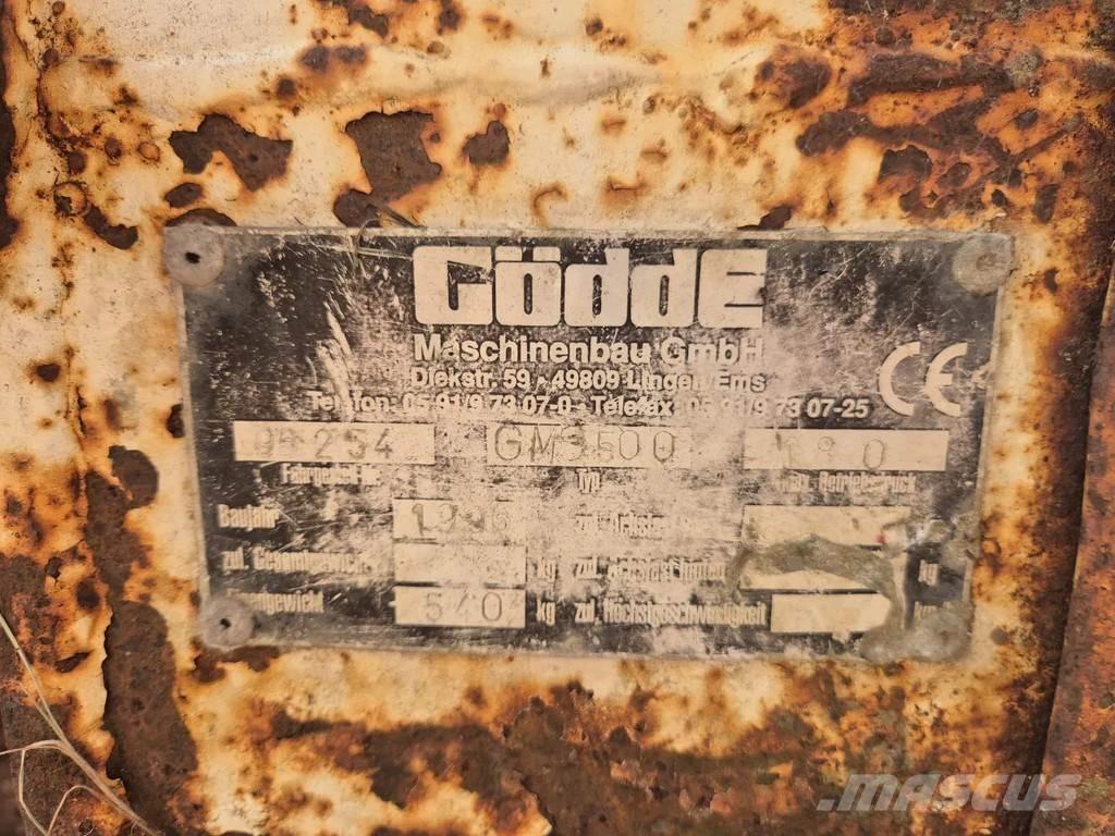  GODER Gödde GMS500 Betona klājēji